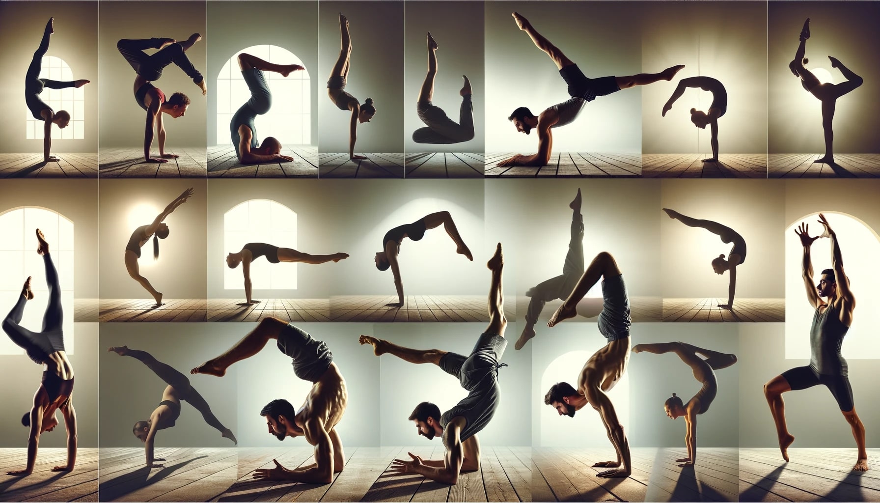 Gymnastics Yoga Poses to Challenge Your Body and Mind